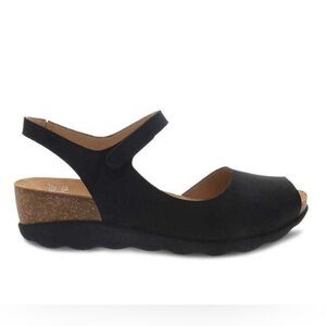 Dansko Black Sandals